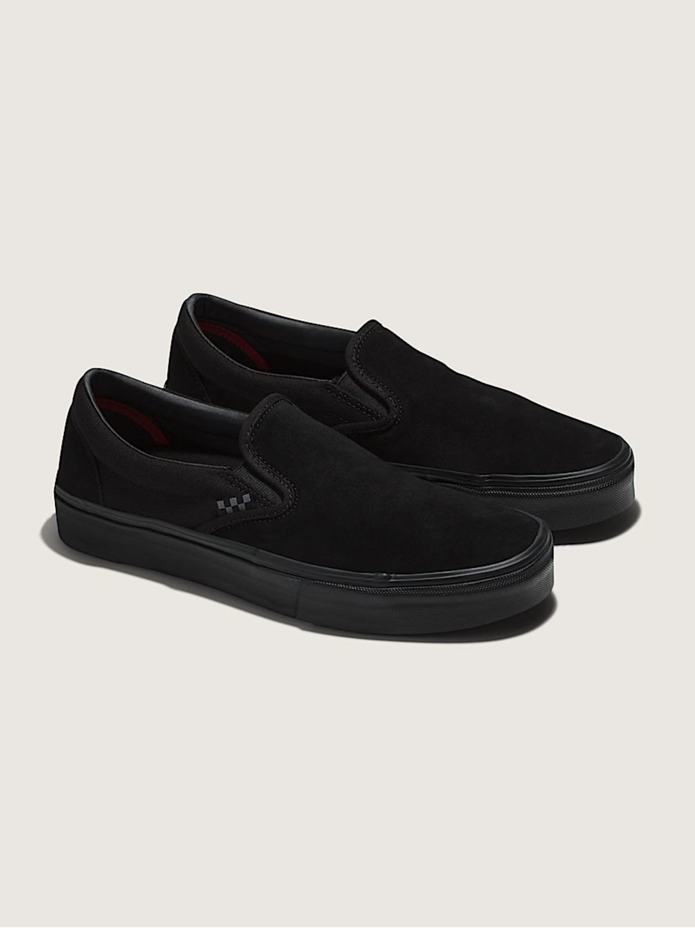 Vans Black Slip-On Suede